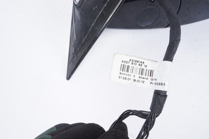 10-16 Mercedes W207 E350 E550 Front Right Passenger Side Mirror Door Rear View