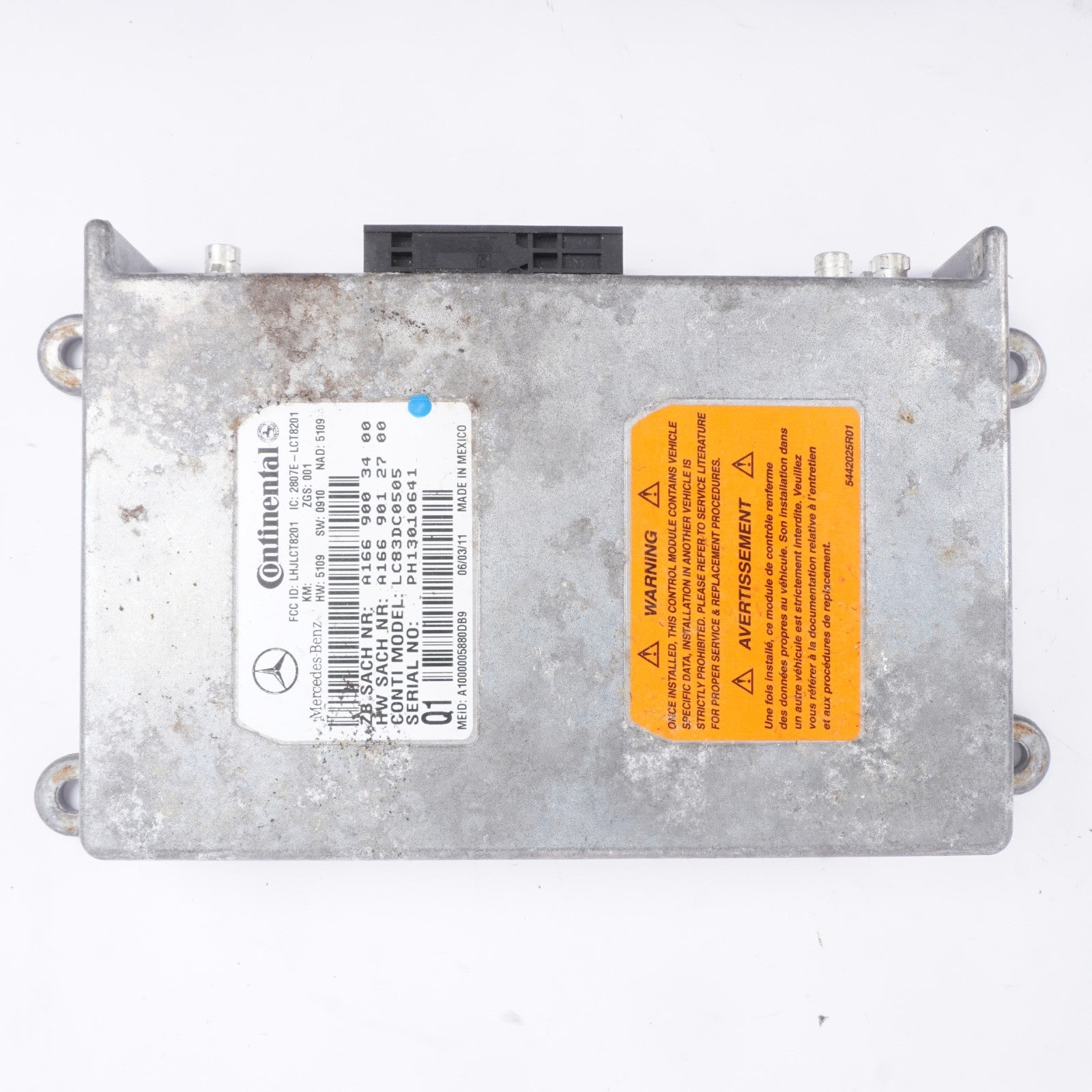 Mercedes W221 S400 S550 SLK350 GL450 CL63 Voice Communication Control Module OEM