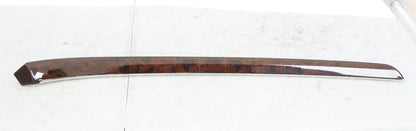 10-13 MERCEDES W221 S550 FRONT RIGHT PASSENGER DOOR WOOD TRIM 2217205222 OEM