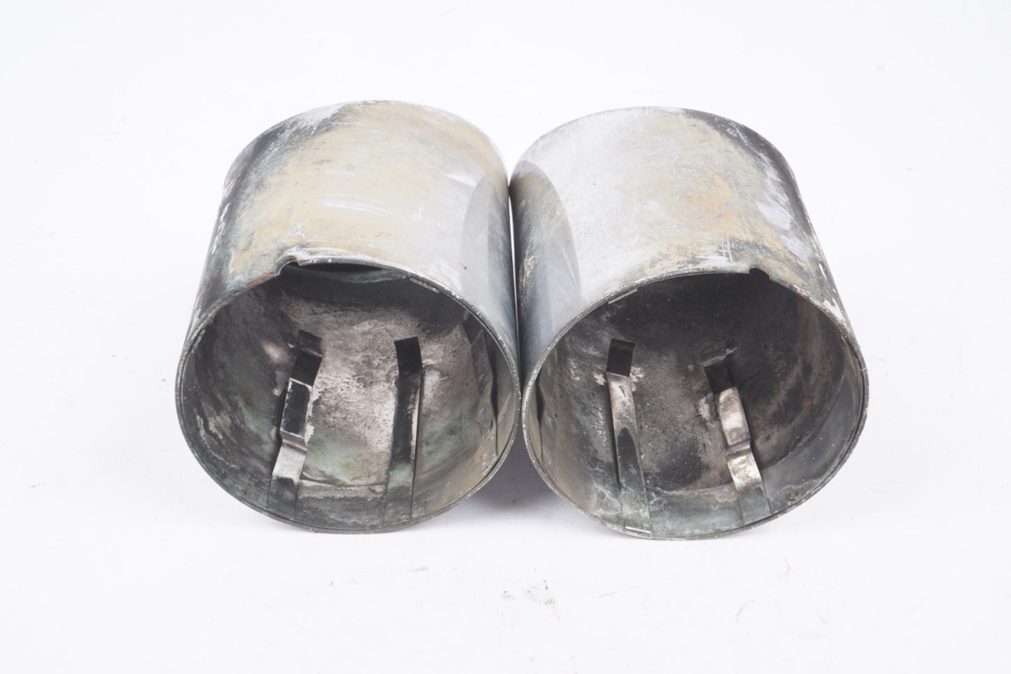 11-16 BMW 535i (F10) 3.0L TURBO N55 ENGINE EXHAUST MUFFLER TIP SET (2) (CHROME)
