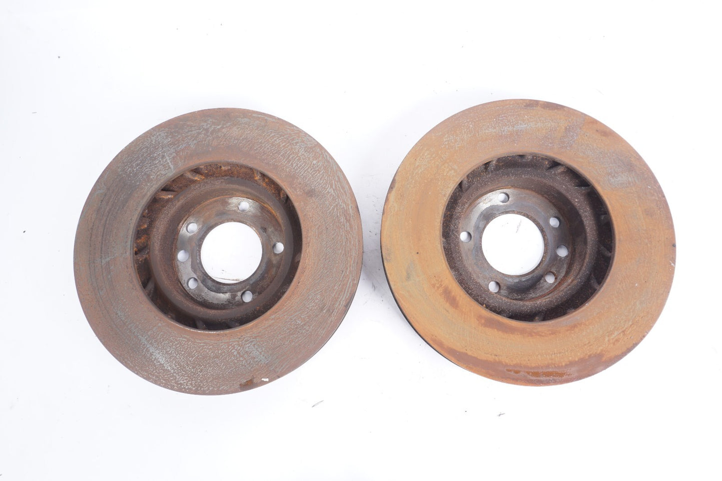 11-18 Porsche Cayenne 958 4.8l Front Brake Disc Rotor Left & Right OEM