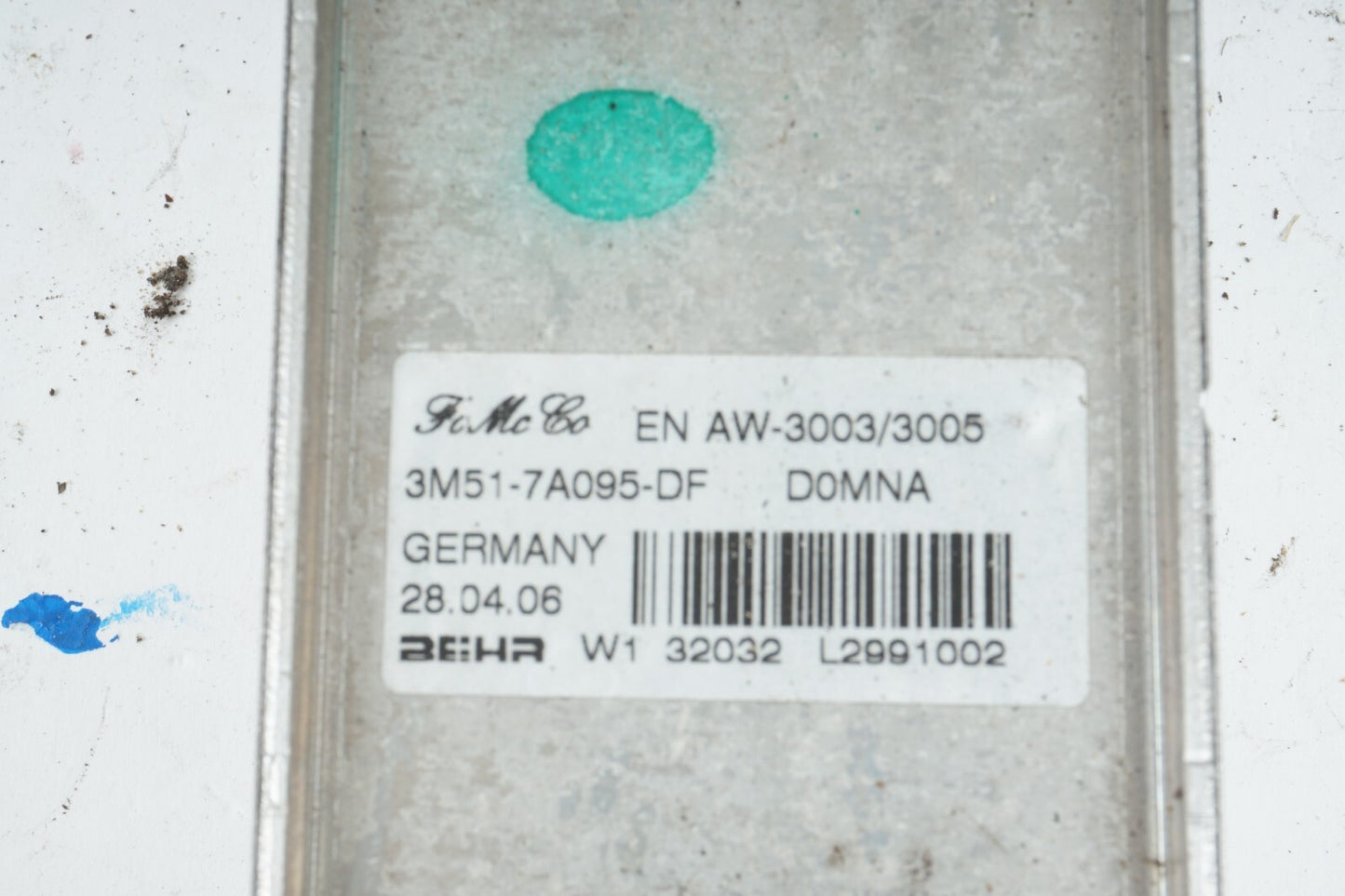 2006-2010 VOLVO C70 T5 TRANSMISSION OIL COOLER 3M51-7A095-DF OEM