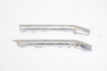 2011-2014 Audi A8 Quattro Bumper Grille Chrome Molding Left 2Pcs OEM
