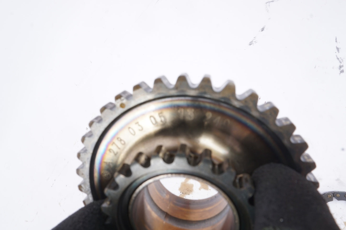 2013-2019 MERCEDES GL450 GLS550 4.6L V8 M278 TIMING GEAR SPROCKET CHAIN