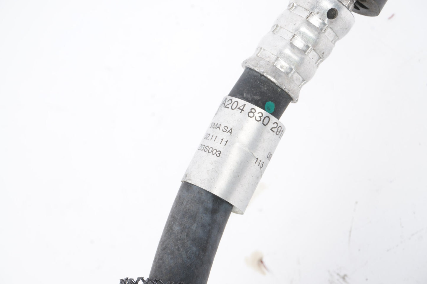 12-14 Mercedes W204 C300 AC Air Conditioning Refrigerant Line Hose Pipe  OEM