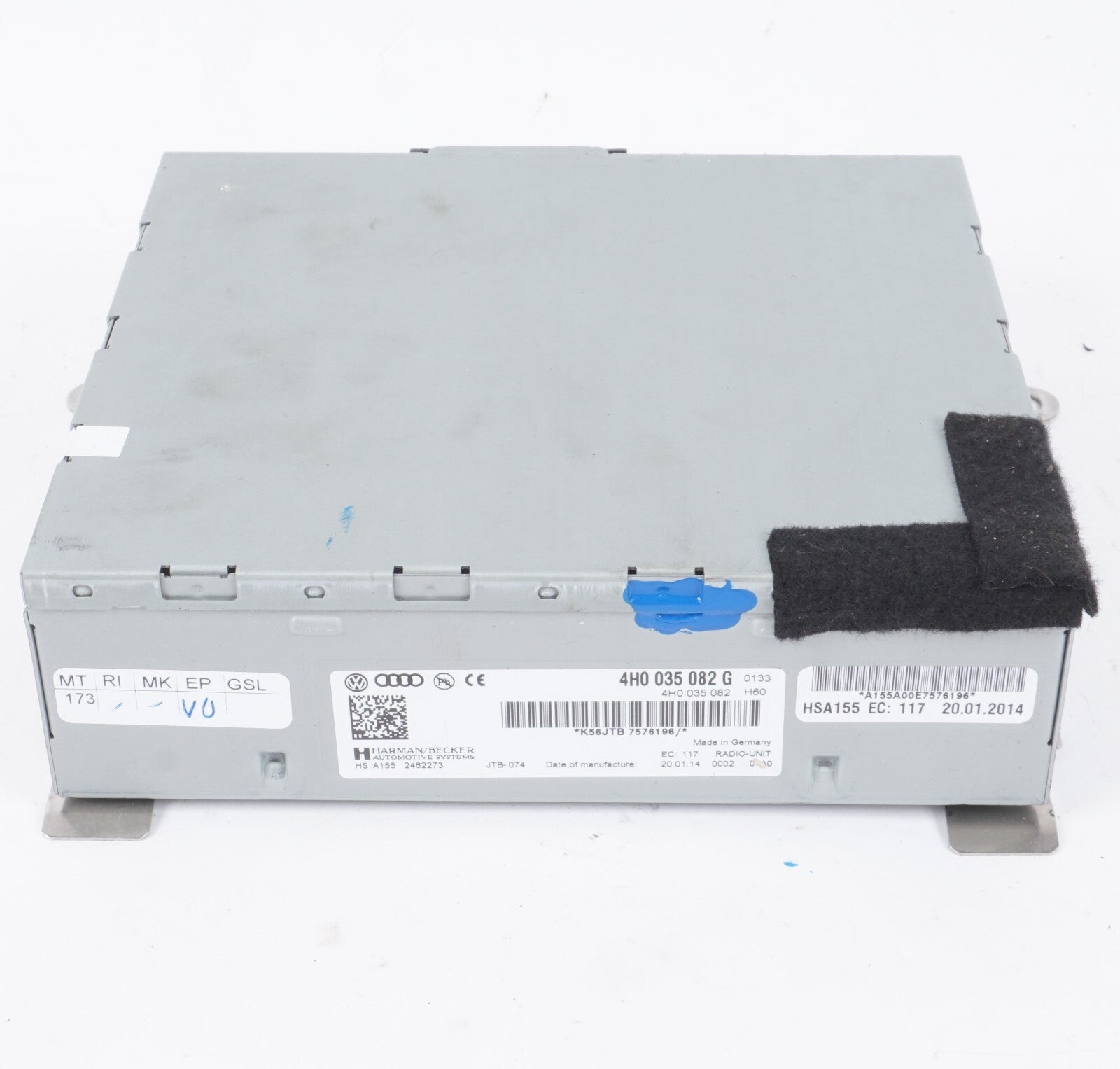 12-17 AUDI A8L A8 AM FM Radio Receiver 4H0035082G OEM