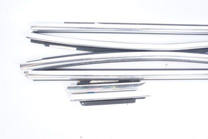 14-19 MASERATI GHIBLI SET OF 6 FRONT REAR RIGHT & LEFT DOOR CHROME MOLDING OEM