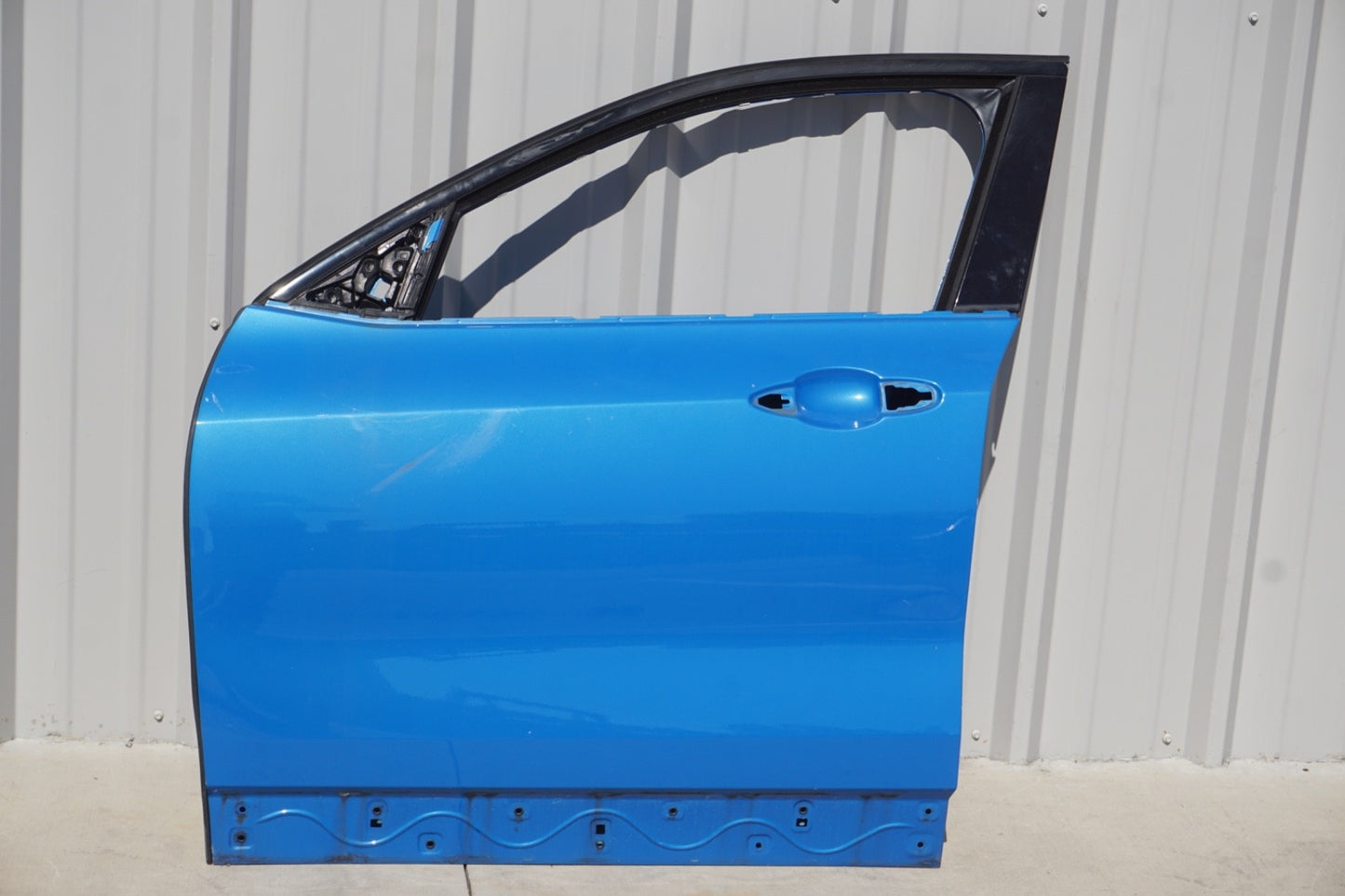 2018 - 2022 BMW X2 F39 OEM Left Front Door Shell Blue
