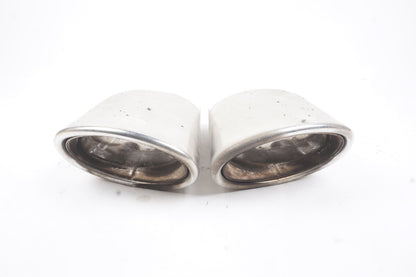 2010 - 2013 Mercedes W207 E350 Coupe Convertible Exhaust Tips Set Of 2 OEM