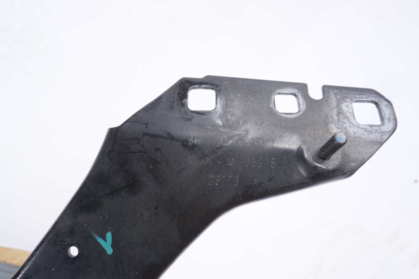 2016 - 2022 BMW X1 X2 FRONT LEFT DRIVER HEADLIGHT SUPPORT MOUNT BRACKET (BLACK)