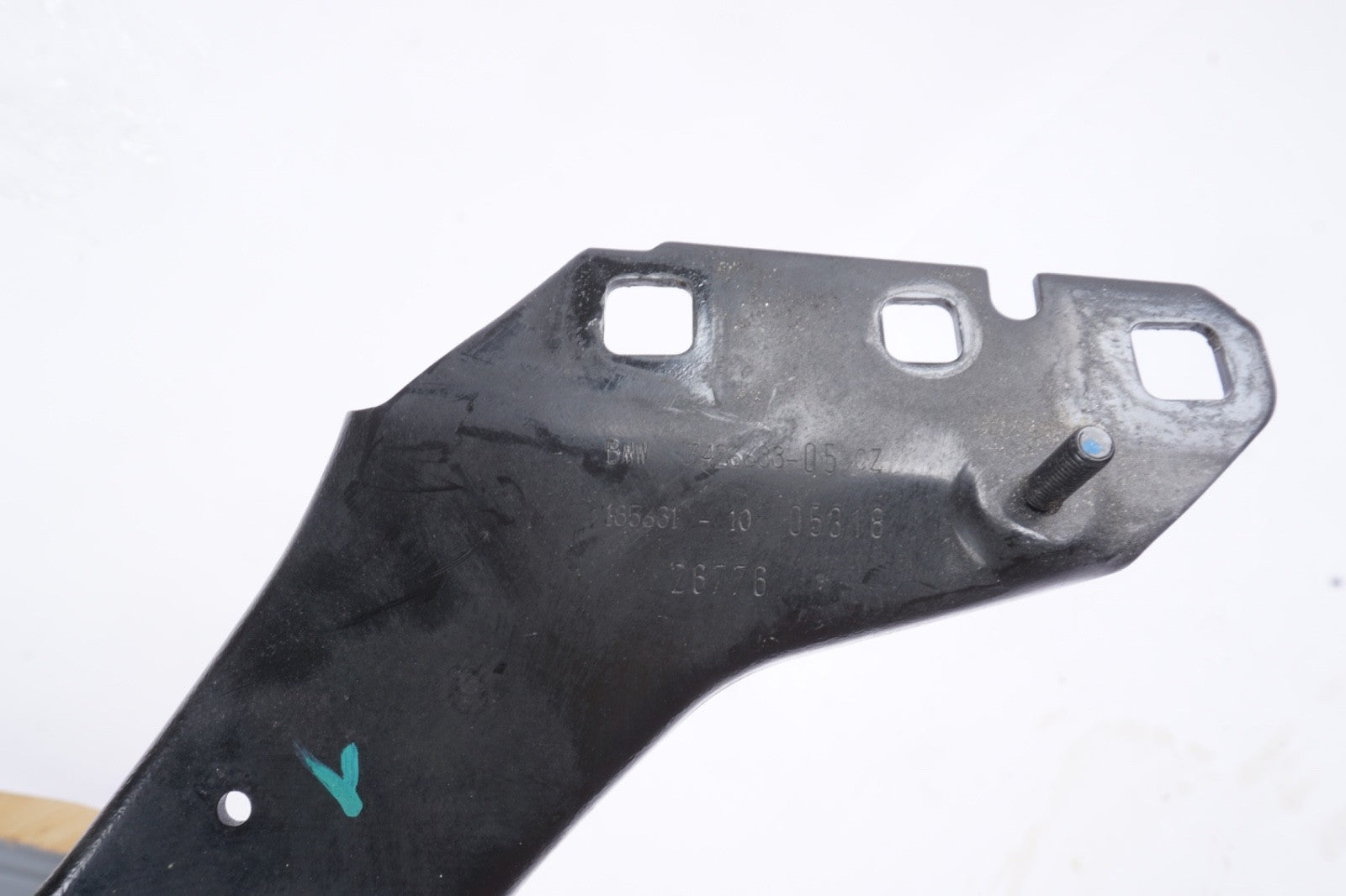 2016 - 2022 BMW X1 X2 FRONT LEFT DRIVER HEADLIGHT SUPPORT MOUNT BRACKET (BLACK)
