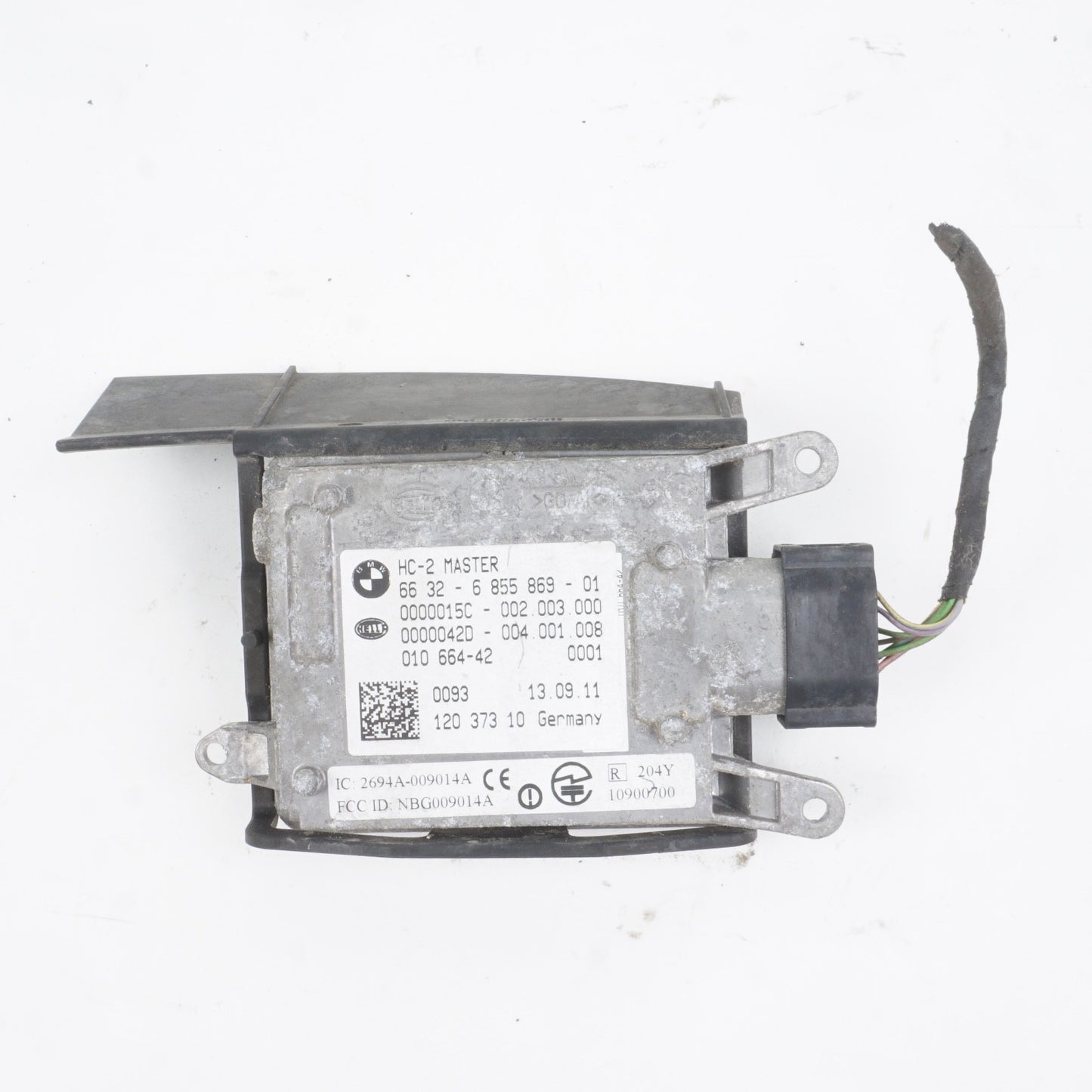 2012 - 2015 BMW 650I REAR LEFT BLINDSPOT RADAR UNIT MODULE 6855870 OEM