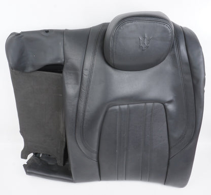 2014 - 2019 MASERATI GHIBLI REAR SECOND 2ND ROW LEFT SIDE UPPER SEAT BACKREST