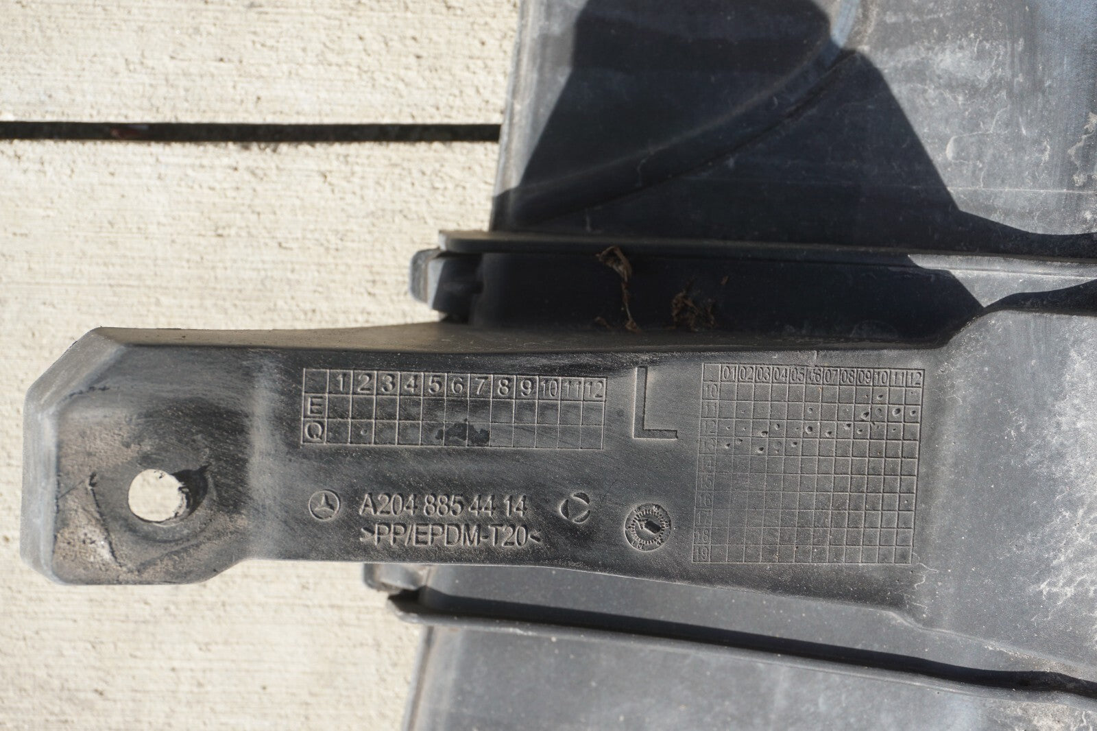 12-14 Mercedes C250 C300 C350 W204 AMG Rear Bumper Cover OEM