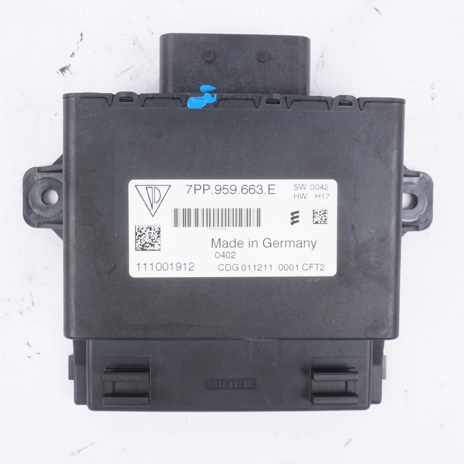 2011-2018 PORSCHE CAYENNE VOLTAGE CONVERTER CONTROL MODULE UNIT 7PP959663E OEM