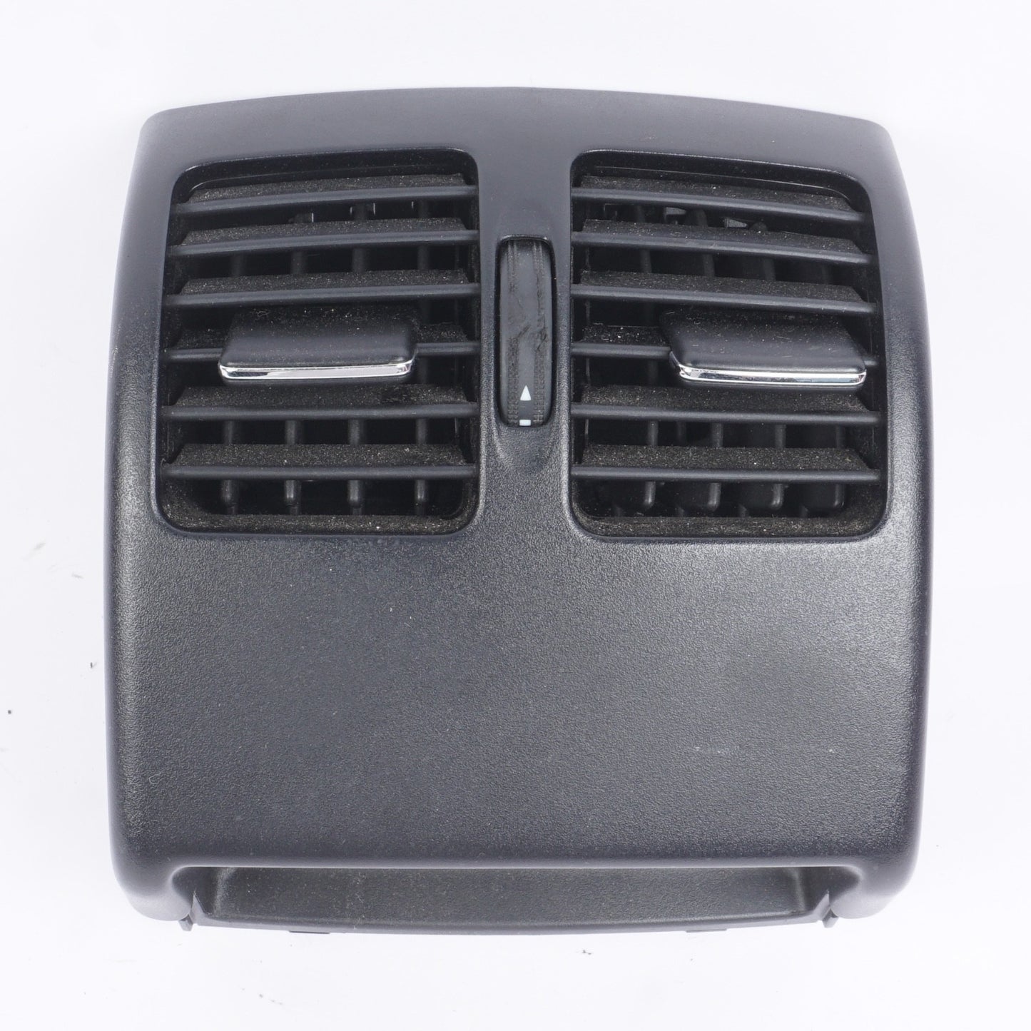 08-17 Mercedes W207 E350 C300 Rear Center Console AC Air Vent Trim Black OEM