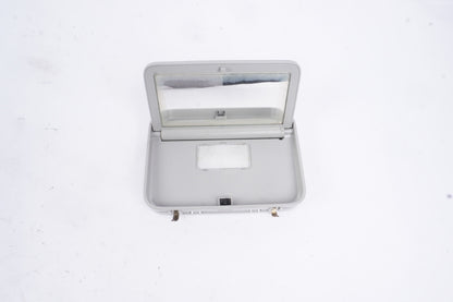 07-13 Mercedes W221 S400 S550 Rear Overhead Vanity Mirror Gray 2218101817 OEM