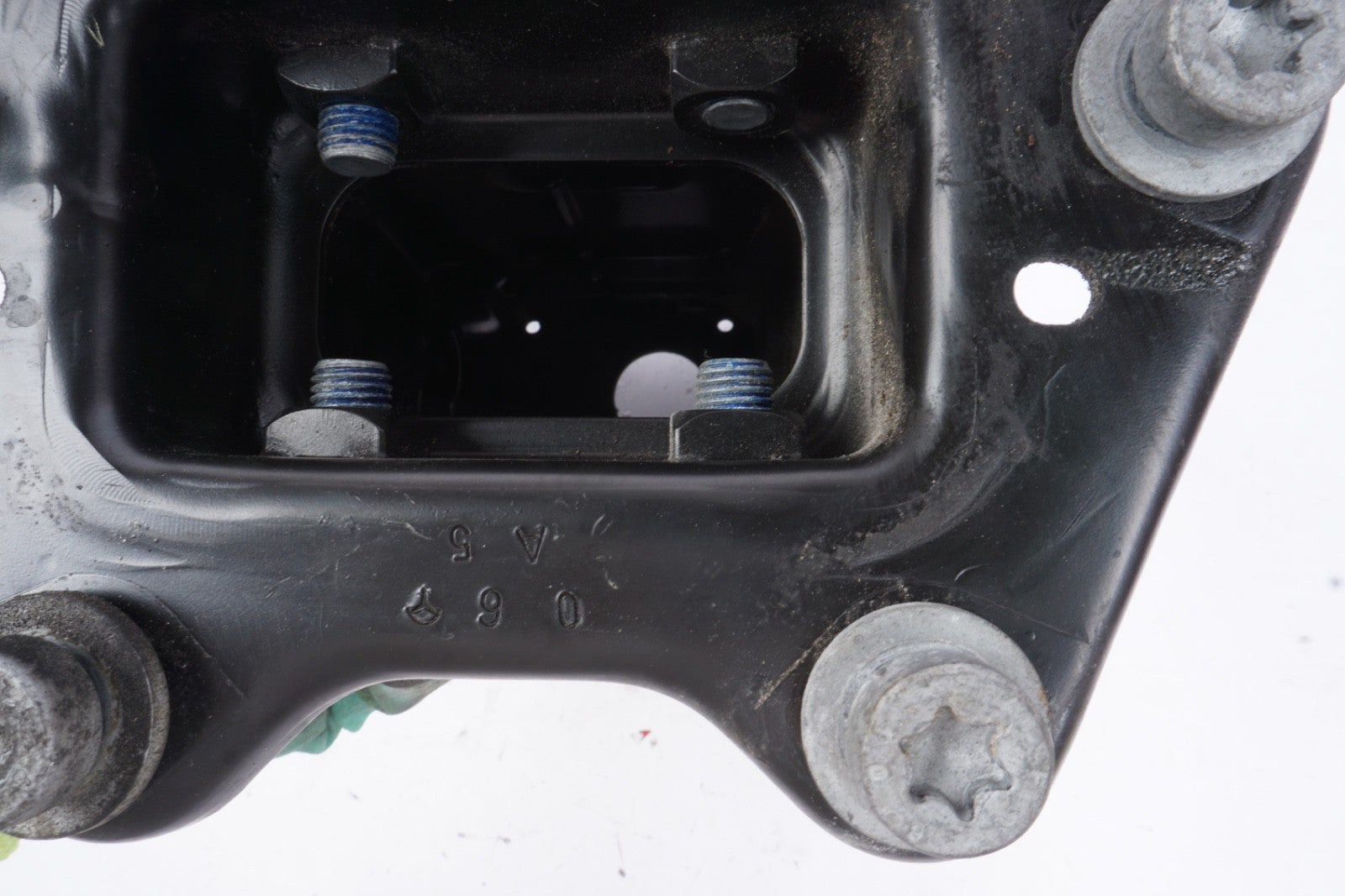 07-13 Mercedes W221 S550 Front Left Driver Side Bumper Reinforcement Bracket OEM