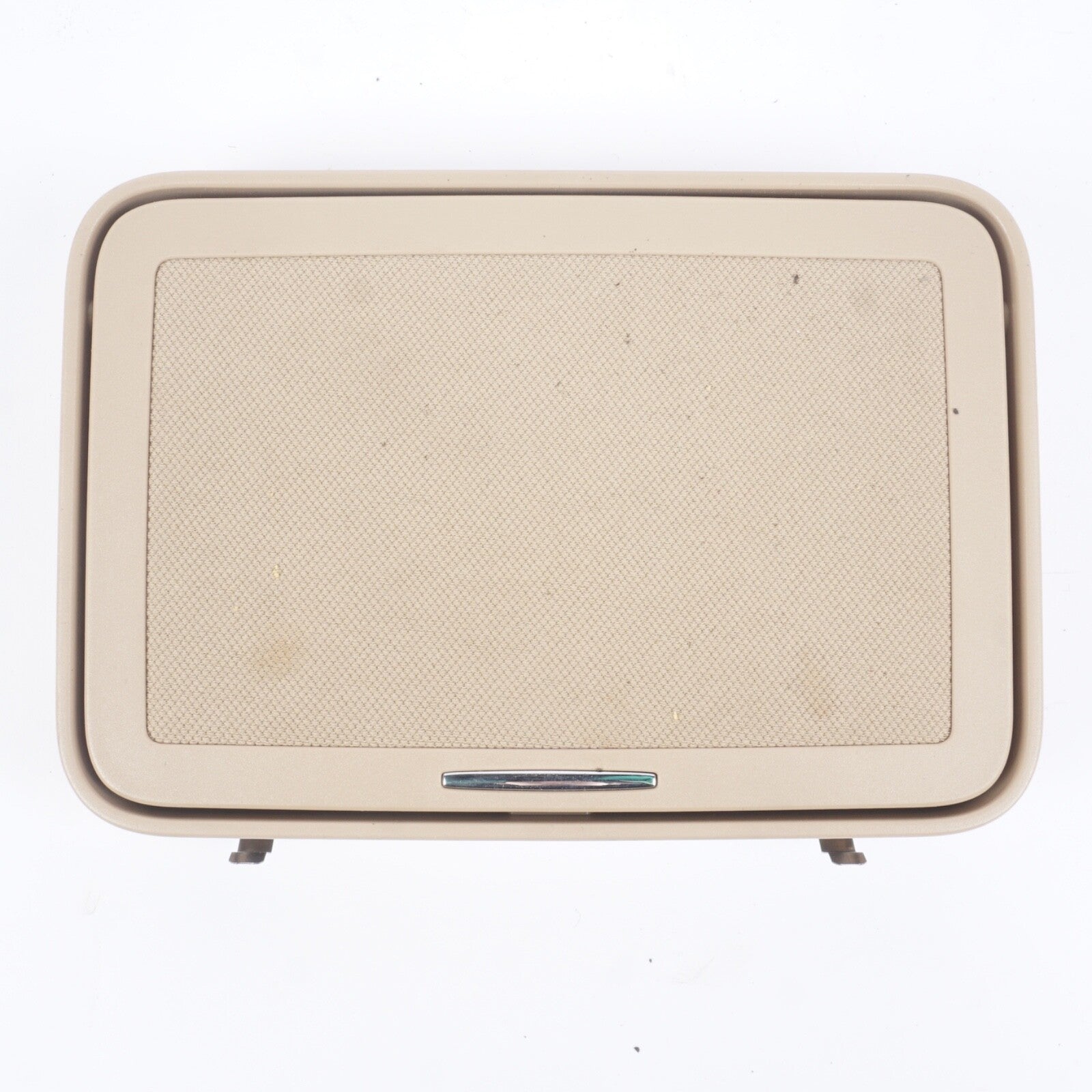 07-13 Mercedes W221 S400 S550 Rear Overhead Vanity Mirror Beige 2218101817 OEM