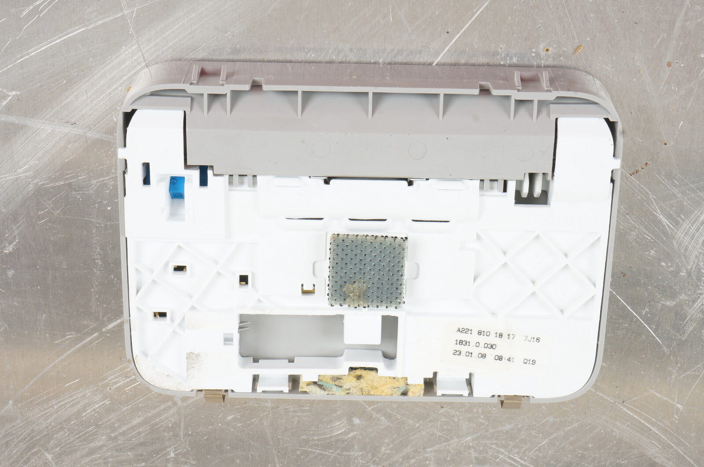 2007-2013 MERCEDES W221 S-CLASS REAR OVERHEAD VANITY MIRROR 2218101817 OEM