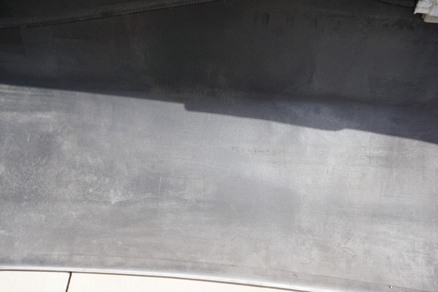 2010 - 2015 Lexus IS250 IS350 Convertible Rear Bumper Cover OEM