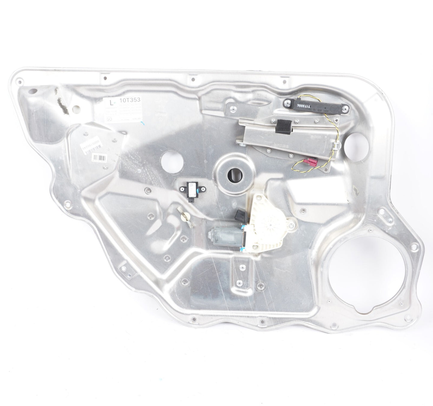 07-13 Mercedes W221 S550 Rear Left Driver Side Window Regulator & Motor OEM