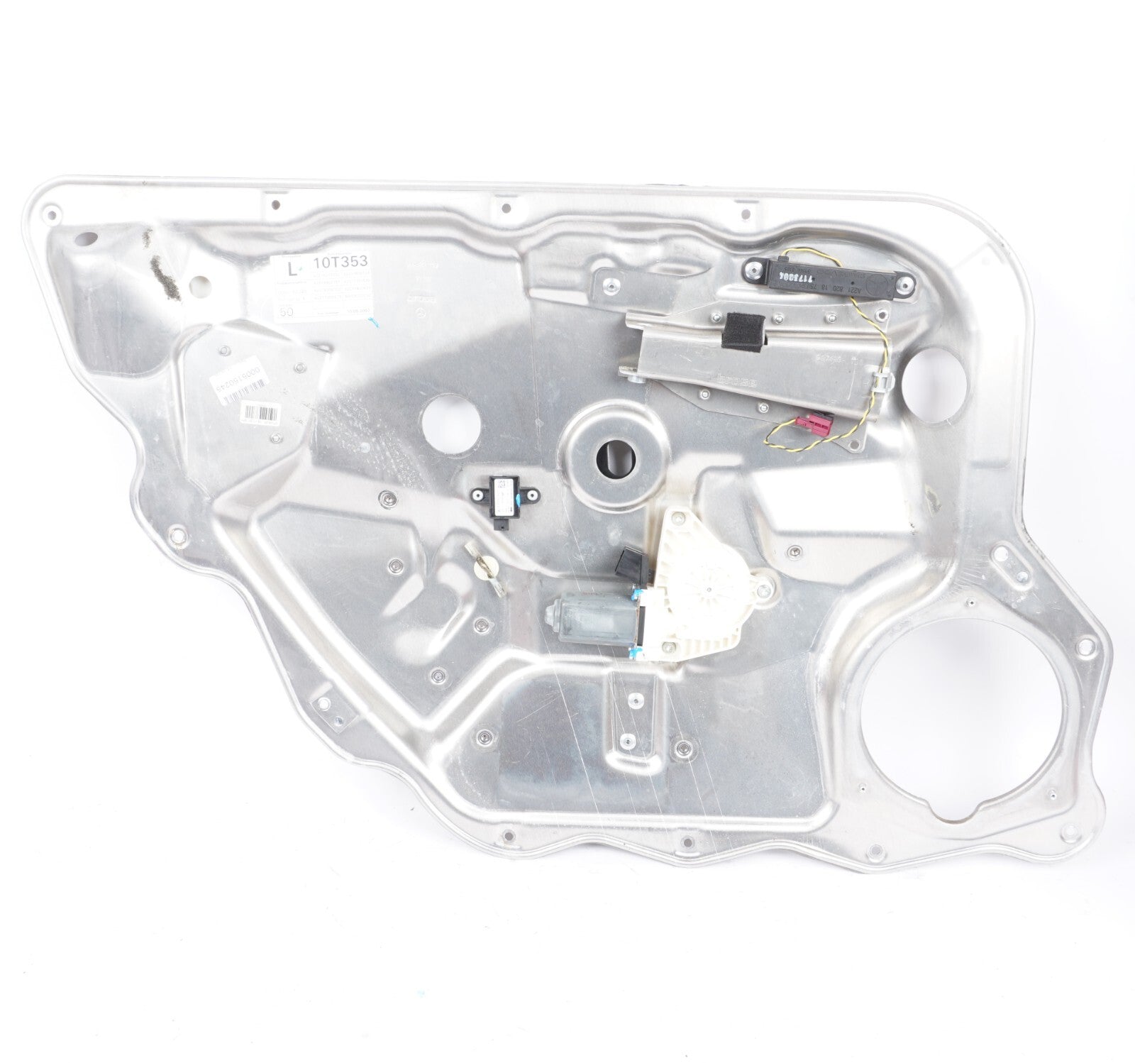 07-13 Mercedes W221 S550 Rear Left Driver Side Window Regulator & Motor OEM