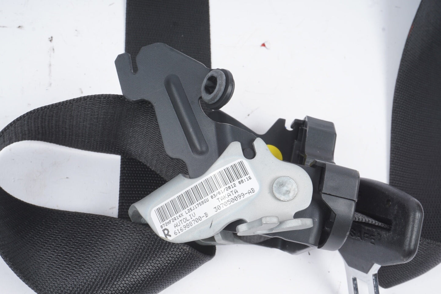 10-13 Mercedes Benz E350 Coupe Passenger Front Seat Belt Retractor Black OEM