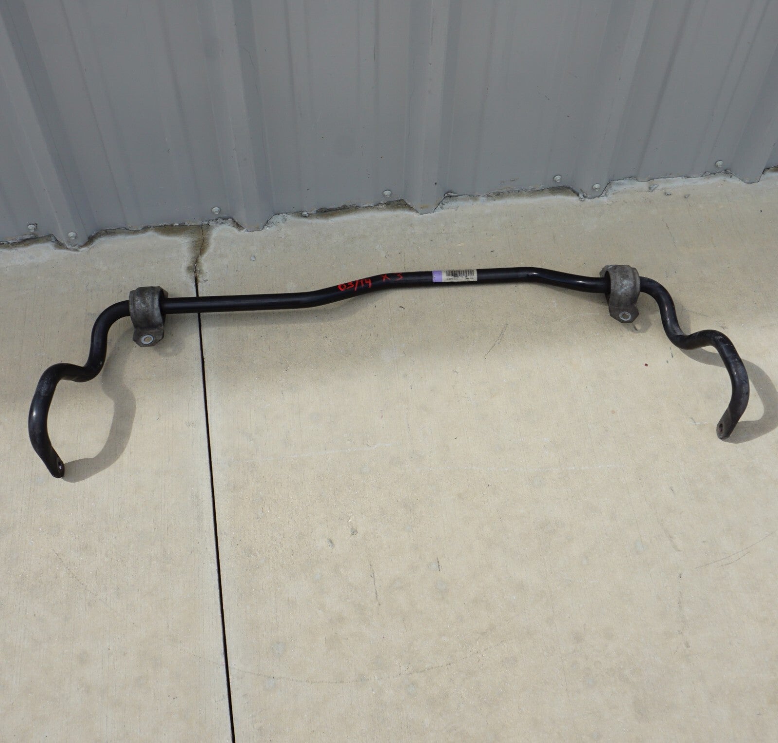 2011 - 2017 Bmw  F25 X3 Front Sway Bar Stabilizer Assembly OEM