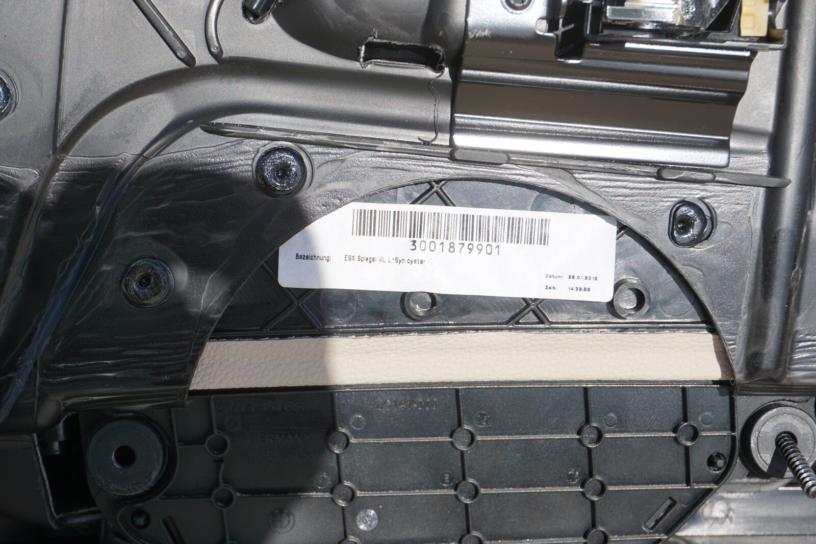 07-10 BMW E92 328i Coupe Front Left Driver Door Panel Trim OEM