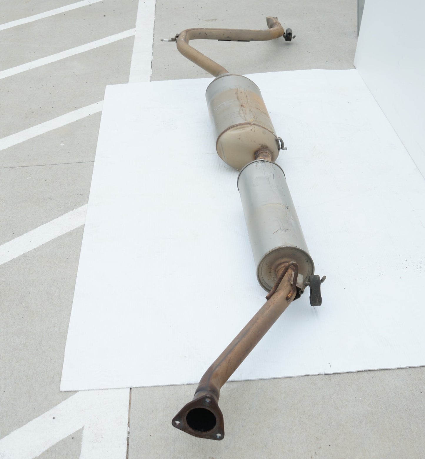 2014 - 2017 HONDA ODYSSEY LOWER EXHAUST MUFFLER PIPE CONVERTER LINE ASSEMBLY OEM
