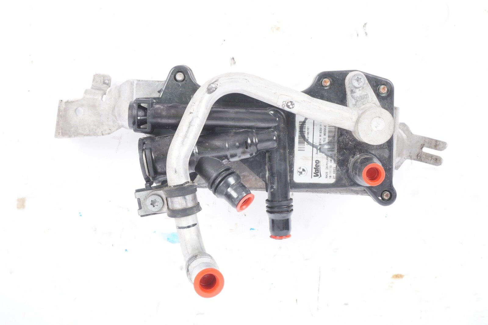2011-2016 BMW 550I GT F07 TRANSMISSION HEAT EXCHANGER OIL COOLER ASSEMBLY OEM.
