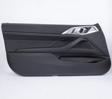2021-2024 BMW M440I 430I FRONT LEFT INNER DOOR TRIM PANEL BLACK LEATHER OEM