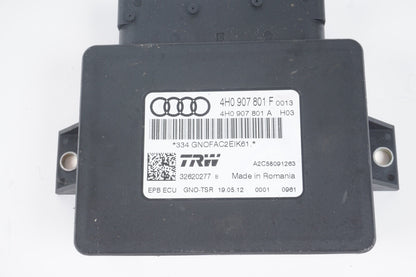 AUDI PORSCHE PARKING BRAKE CONTROL MODULE COMPUTER 4H0907801F
