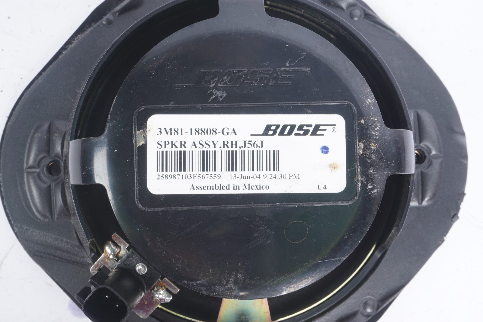 2003 - 2008 Mazda 6 Front Right Passenger Door Audio Speaker 3M81-18808-GA OEM