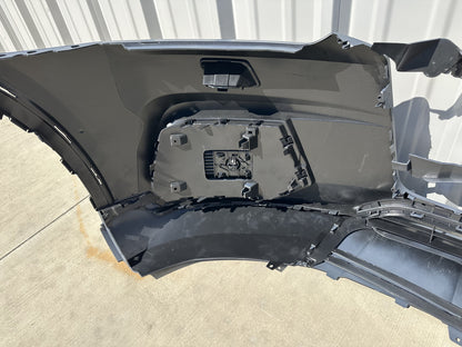For 2017 Audi Q3 New Front Bumper Cover Primed Without Side Light Hole