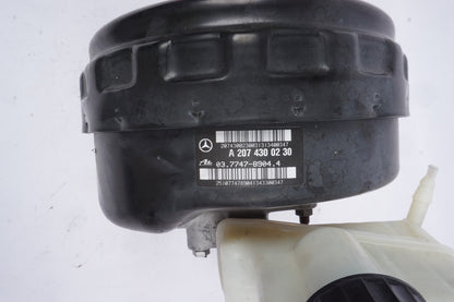 10-17 Mercedes W207 E350 C300 Master Cylinder Power Brake Booster OEM