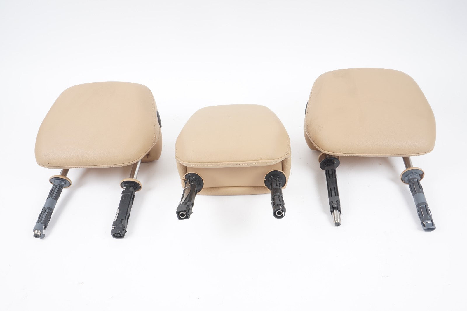 2011-2018 PORSCHE CAYENNE REAR SEAT HEADREST SET OF 3 OEM