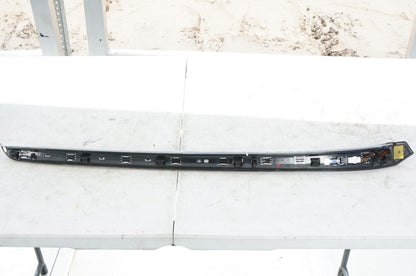10-13 MERCEDES W221 S550 FRONT LEFT DRIVER DOOR WOOD TRIM OEM