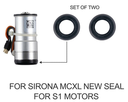 FOR SIRONA CEREC CADCAM MCXL MC XL MCX SPINDLE MOTOR S1 NEW SEAL - SET OF 2