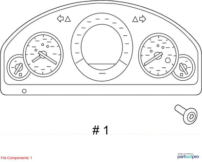 2006 - 2019 Mercedes E550 W212 E350 Speedometer Instrument Cluster OEM