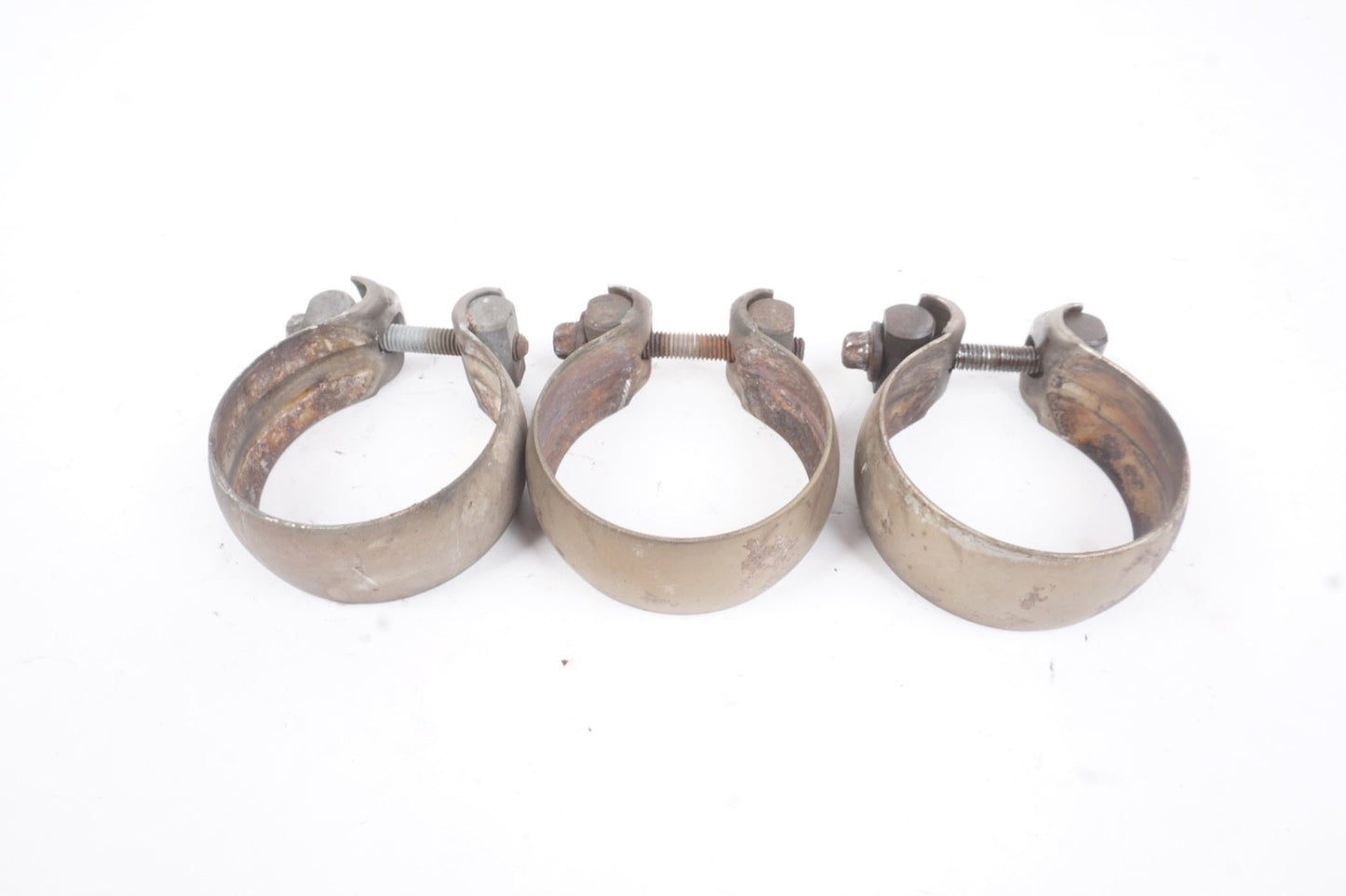 2011 - 2023 Mercedes E350 W207 W212 Exhaust Pipe Clamp Set of 3 OEM