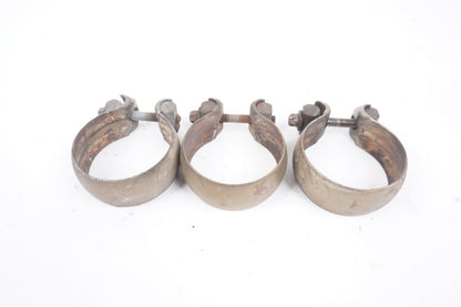 2011 - 2023 Mercedes E350 W207 W212 Exhaust Pipe Clamp Set of 3 OEM