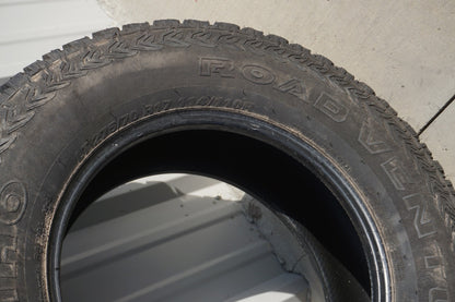 P275/70R17 Kumho Road Venture AT51 Takeoff 114 R Used 10/32 - PAIR
