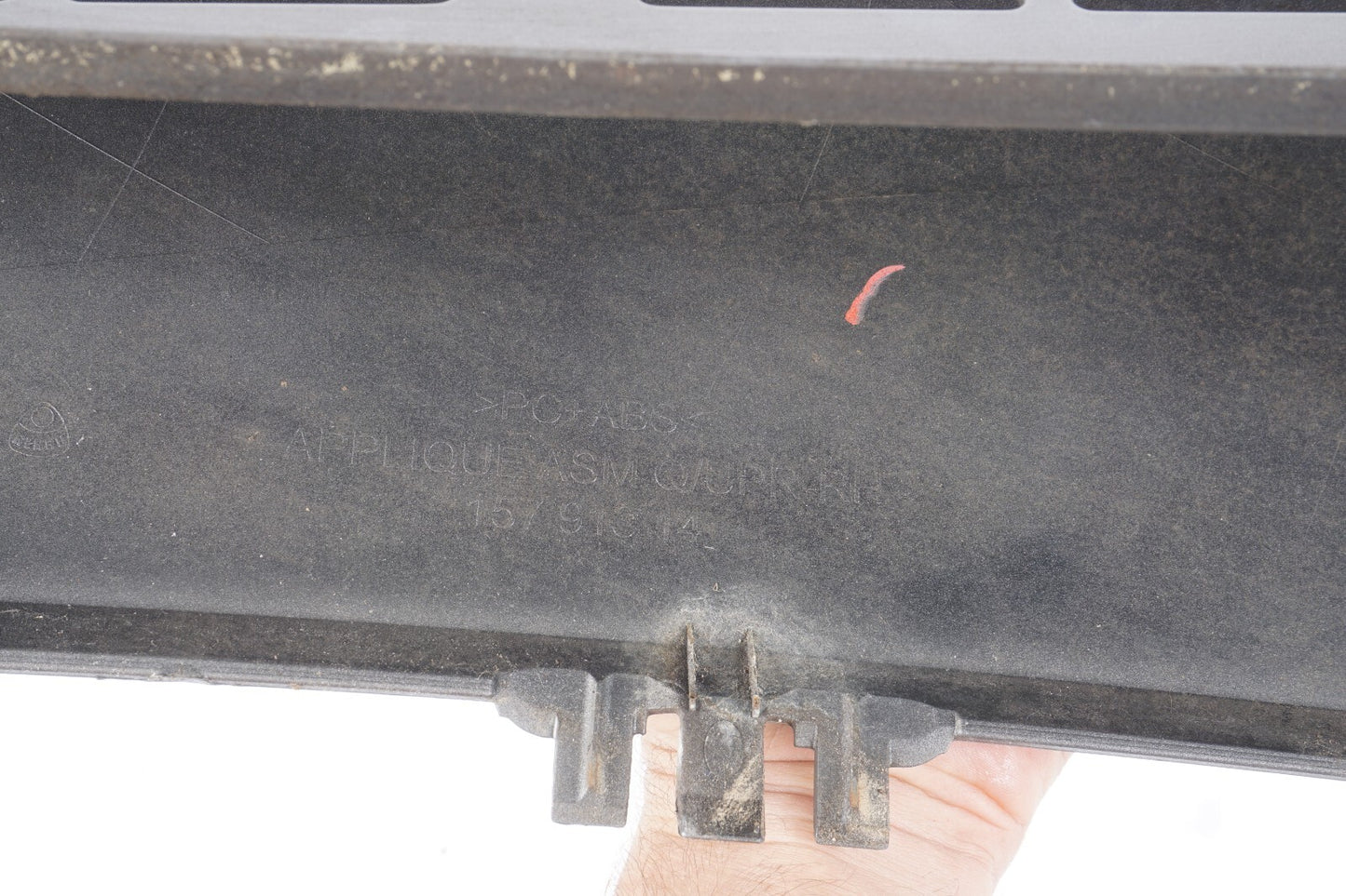 2007-2013 Chevy Suburban Yukon RH Passenger Rear Hatch Upper Trim Molding OEM