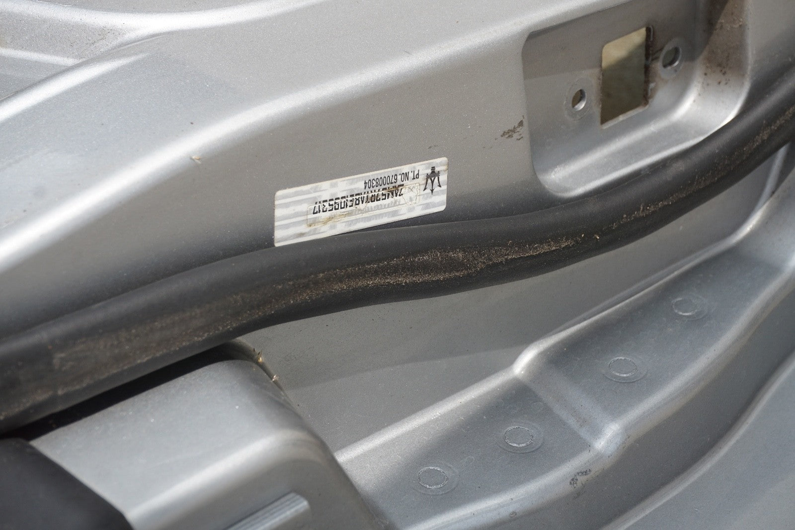 2014 - 2020 Maserati Ghibli Rear Right Side Door Shell Panel OEM