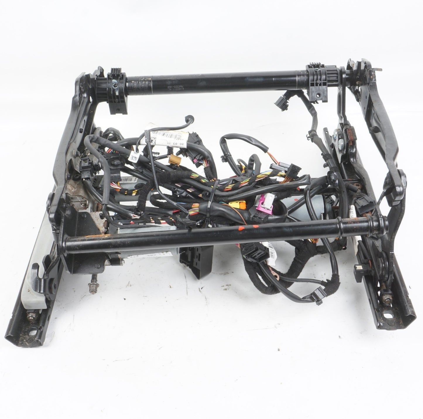 2011-2017 Audi A8 Front Right Passenger Seat Track Rail & Motors OEM