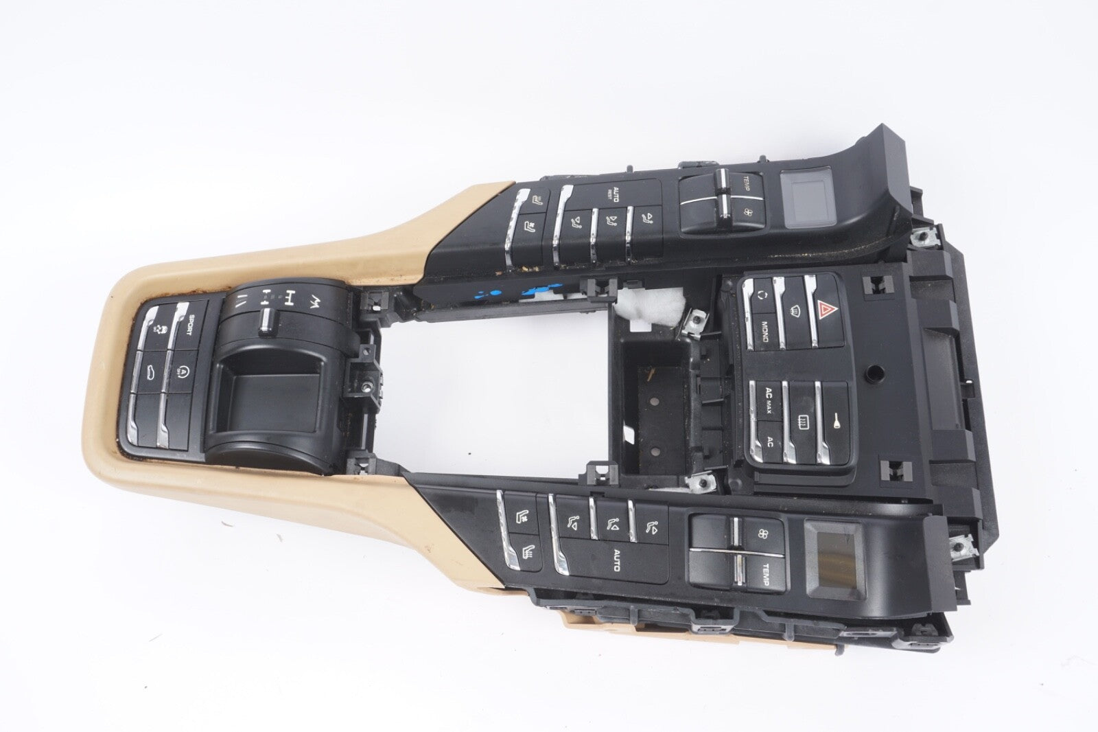 11-17 Porsche Cayenne 958 Center Console AC A/C Climate Control Switch Assembly