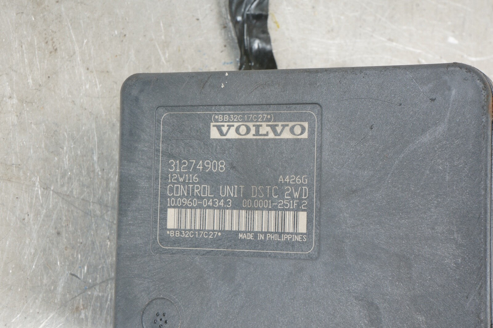 2012 VOLVO C70 ABS Anti-Lock Brake Pump Module Unit 31274908