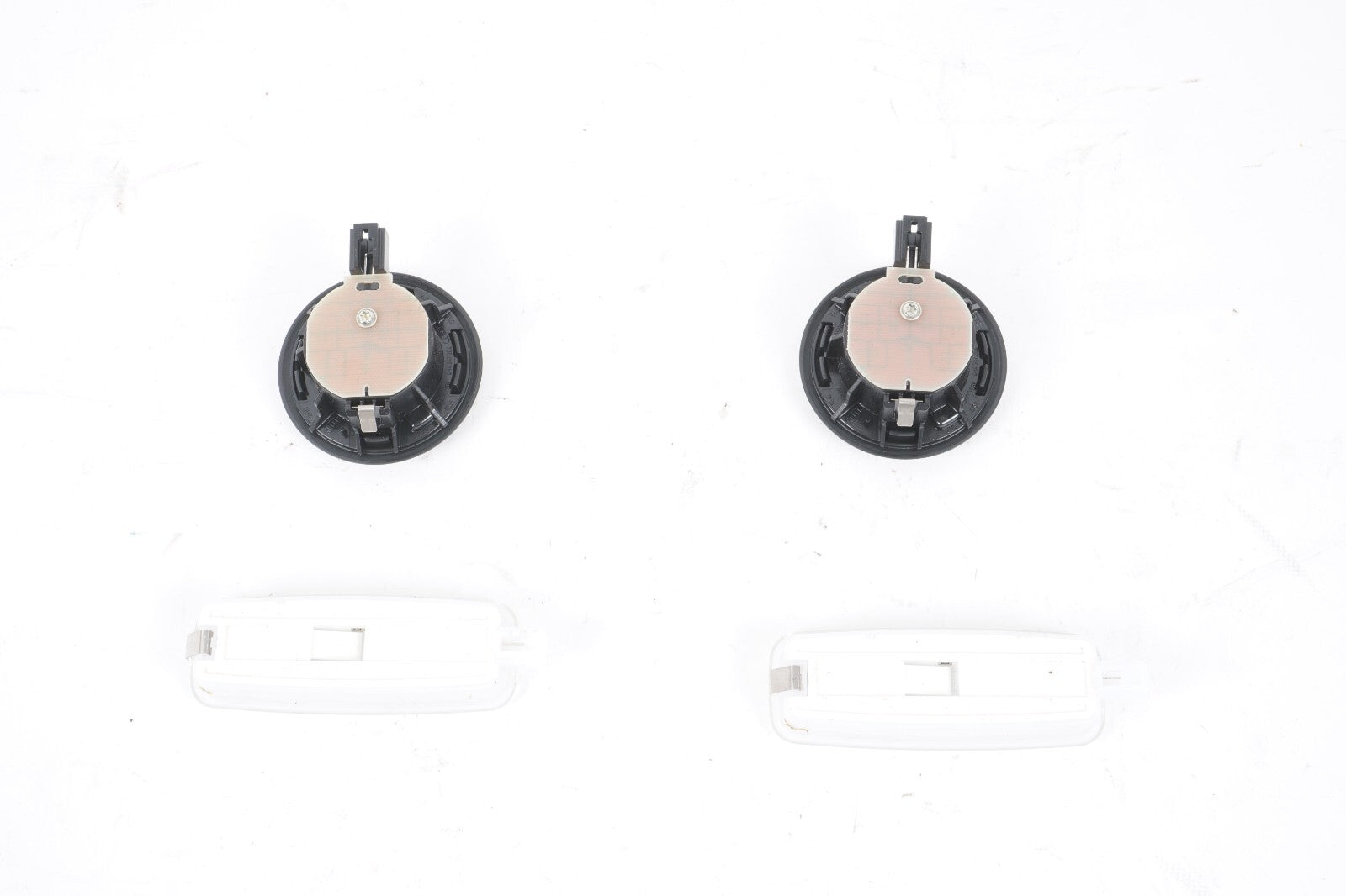 11-14 AUDI A8L A8 REAR DOME READING LIGHT LAMP 4H4947304  SET OEM